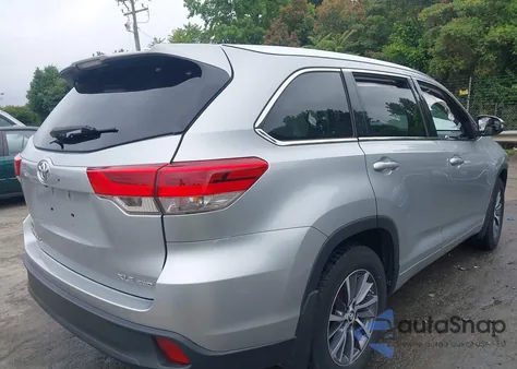2017 Toyota Highlander Xle from USA, damaged, VIN 5TDJZRFH1HS358079